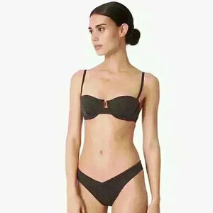 NEW! Onia Women’s XL Dalia Feline Swim Top NWT $95